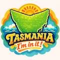 Tasmania I'm in it Sticker