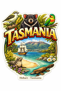Hobart Tasmania Sticker